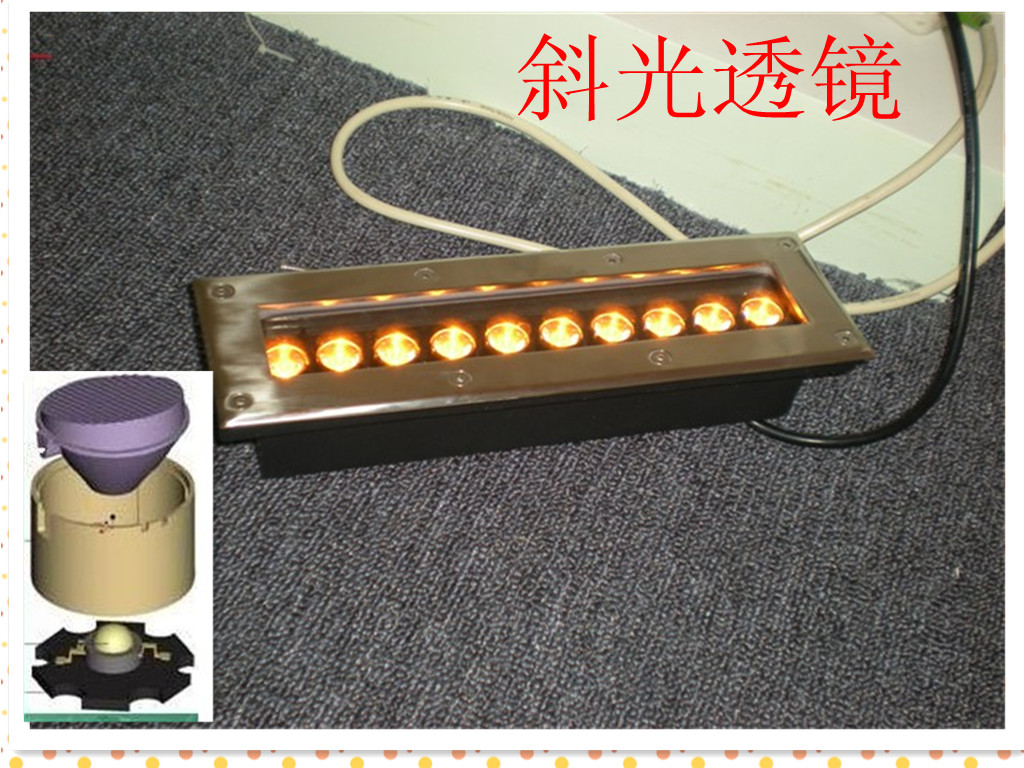 led线性10*1w地埋灯