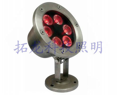 供应6*1w不锈钢水底灯全防水
