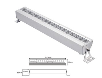 供应扇形led七彩洗墙灯24*1w