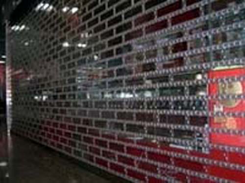 深圳透视水晶卷帘门