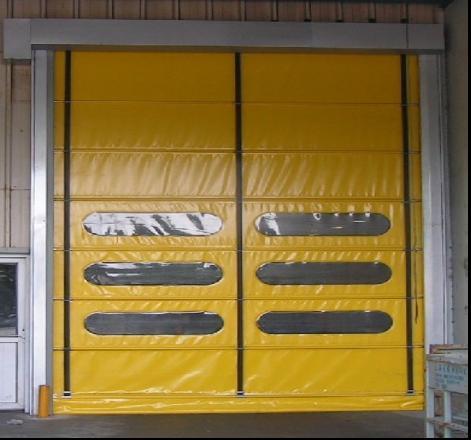 软质快速堆积门