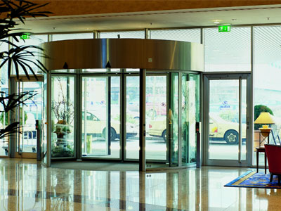 广西旋转门报价三昂三翼旋转门价格表