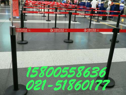 伸缩隔离栏 伸缩带隔离栏 伸缩带栏杆座