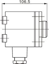 BZA53(LA53)防爆控制按钮外型尺寸3