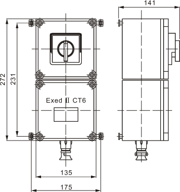 BZC53(LBZ)系列防爆操作柱安装图2