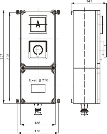 BZC53(LBZ)系列防爆操作柱安装图3