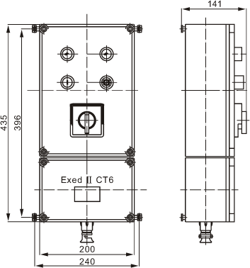 BZC53(LBZ)系列防爆操作柱安装图6