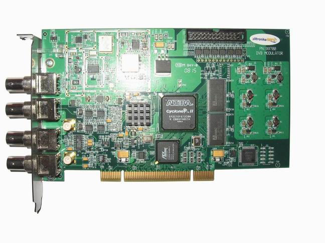 荷兰产DVB-T2/T/H/C调制卡