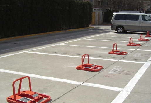 枣庄车位锁，枣庄车位锁价格，停车场施工