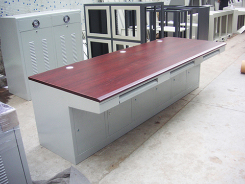 加防火板平面操作台、多位操作台