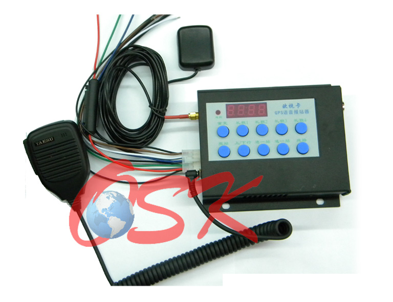 欧视卡 公交车GPS语音报站器 MIC功能 带唛头 GPS定位自动报站
