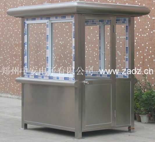 不锈钢岗亭 彩钢岗亭 金属雕花板岗亭 木质岗亭 铝合金岗亭