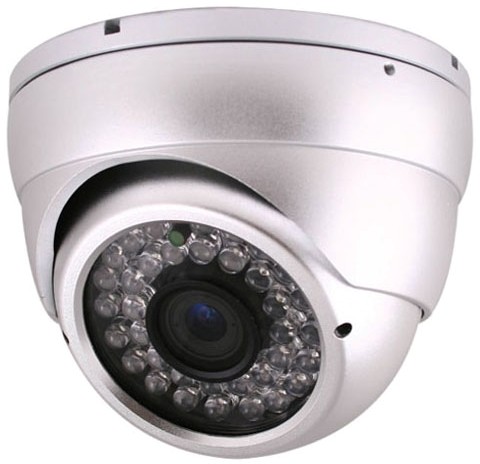 室内塑料半球摄像机