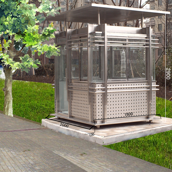 不锈钢岗亭