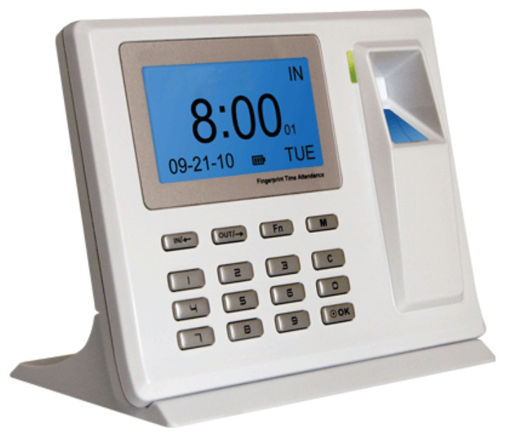 挂壁式指纹考勤机 指纹打卡机 指纹机价格
