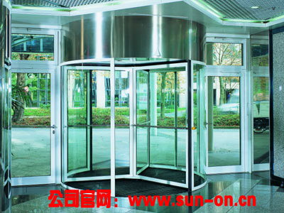 现款旋转门厂家直销高档玻璃旋转门