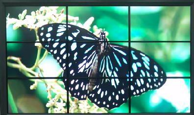 46寸6.7mm超窄边大屏幕拼接