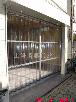 供应折叠式门帘，pvc软门帘