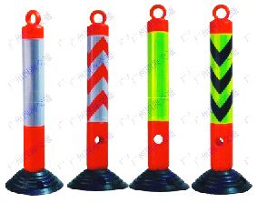 生产沧州弹性警示柱，衡水带环弹性柱