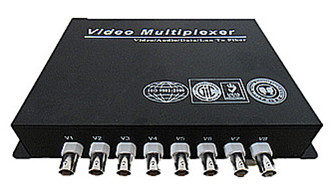 8路视频+1路反向控制数据