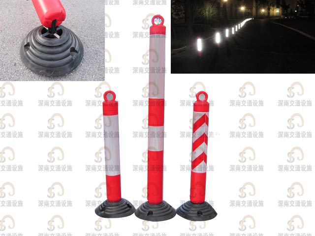 警示柱 塑料PE警示柱 上海防撞警示柱