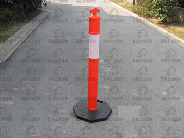 警示柱 上海塑料警示柱 深南牌移动式警示柱