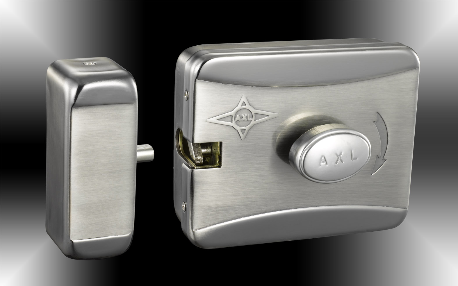 安星枪镍内开静音锁