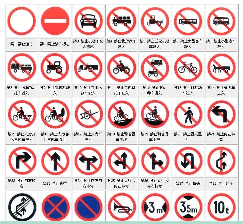 河北交通标志牌石家庄交通标志标牌