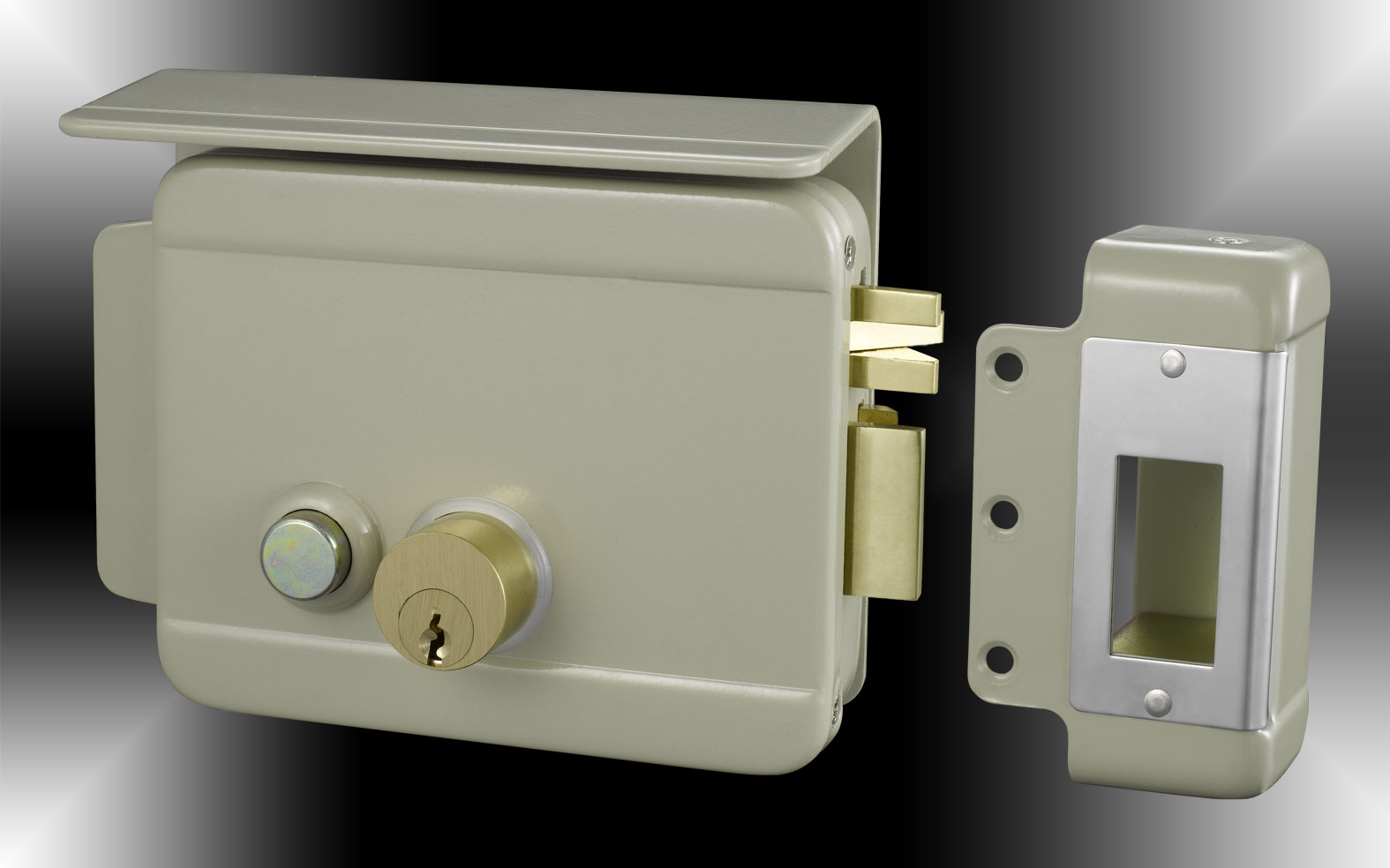 安星喷漆双头连体出口电控锁