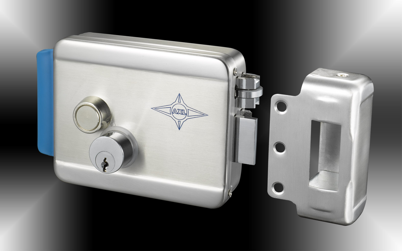 安星双头不锈钢电控锁