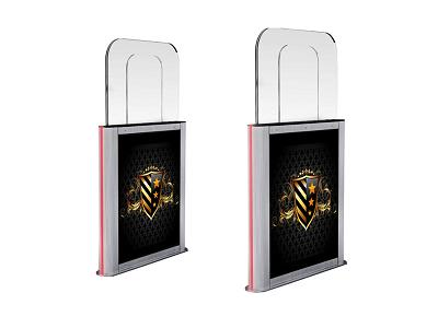 开放式门禁考勤通道机-22