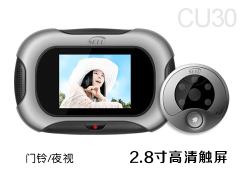 智能防盗可视猫眼门铃