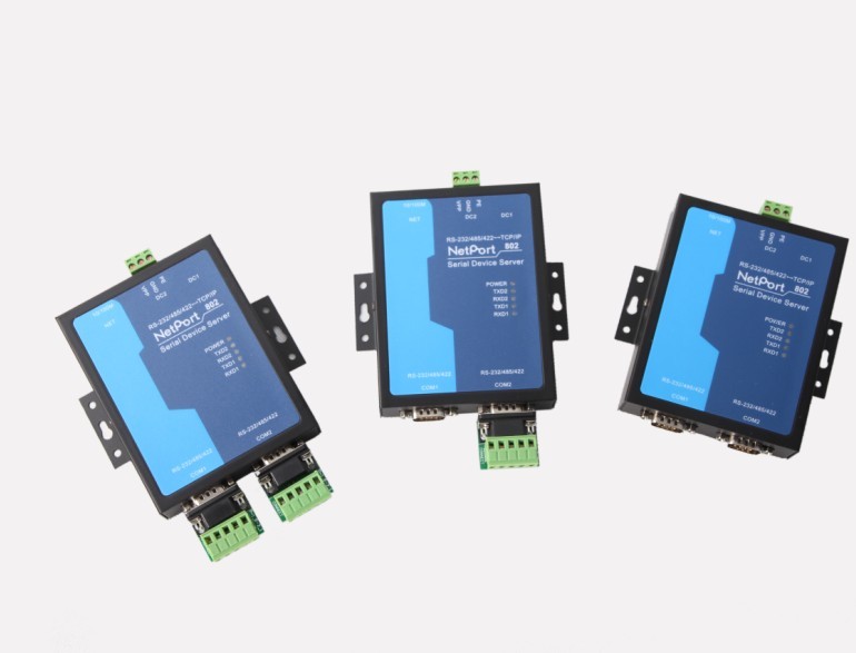 两路RS232转网络转RS232 RS485转网络转RS485 串口服务器