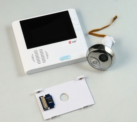 可视门铃，电子猫眼，可视猫眼，智能家居，门铃