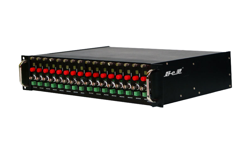 2U-16槽光端机机架