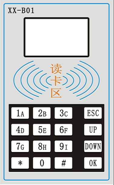 XX-B01 门禁读卡器，一卡通IC/ID读卡器