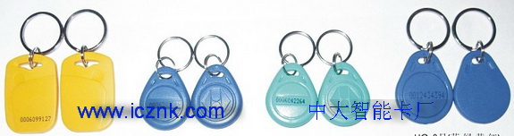 进口ic钥匙扣，飞利浦ic钥匙扣，门禁ic钥匙扣