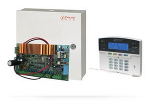 福科斯6防区有线报警主机 FC-7206 支持无线键盘