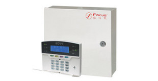 福科斯16防区有线报警主机FC-7216 含键盘 支持无线键盘