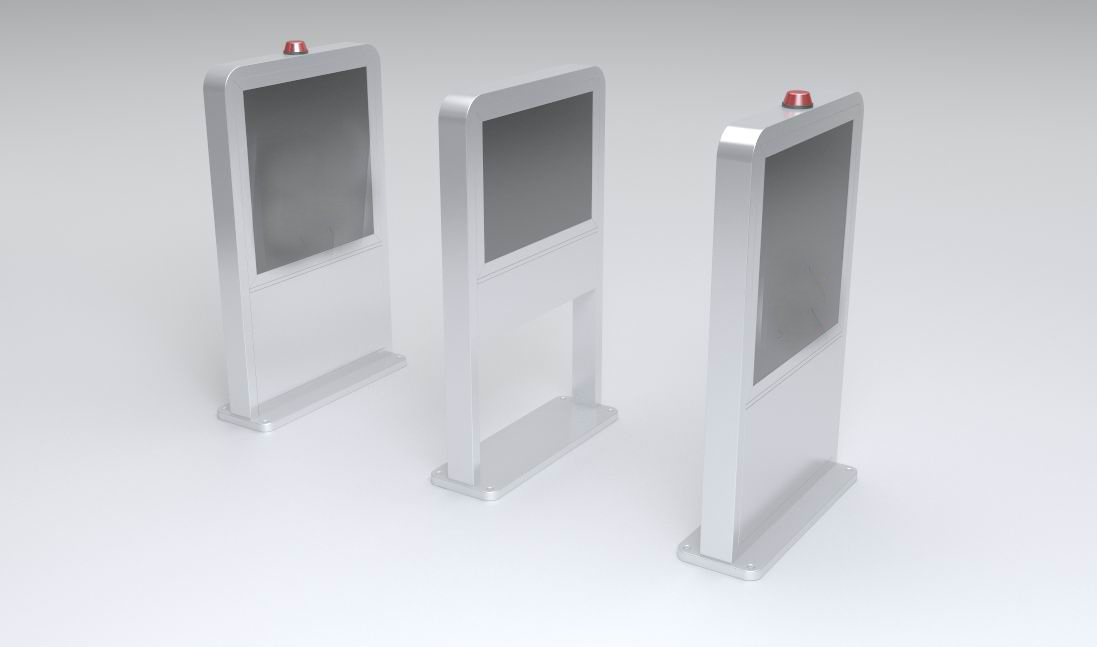 防尾随自动读卡通道