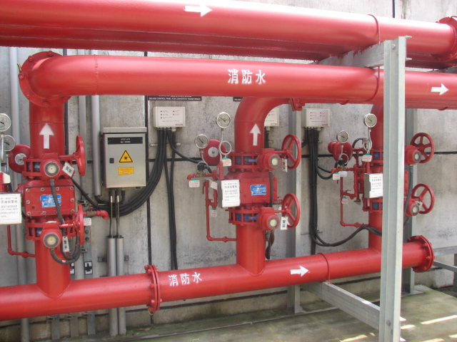 现场报警阀安装