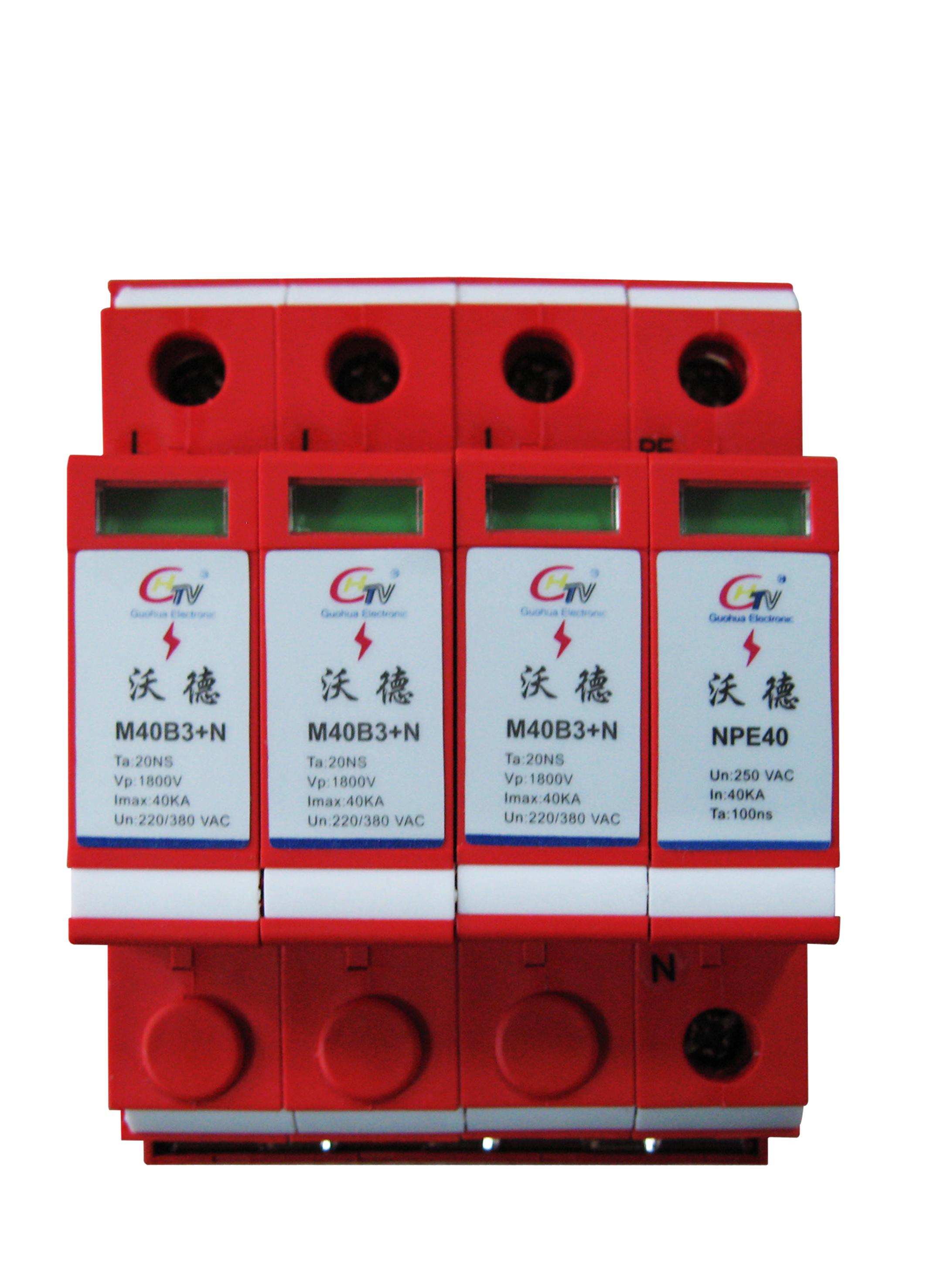 沃德M40B3+N型标准交流电源防雷器