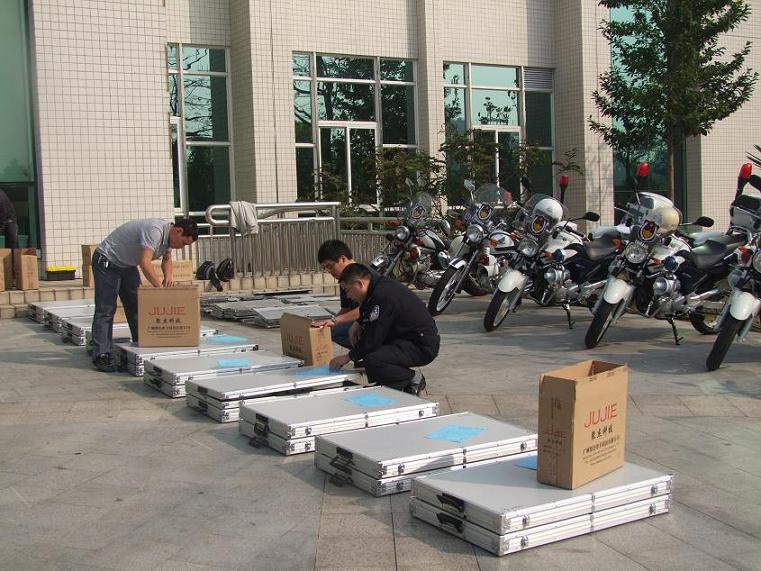 聚杰JJB40便携式流动超限检测磅仪