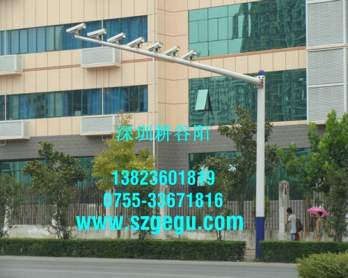 平安城市道路监控杆、公安系统监控立杆