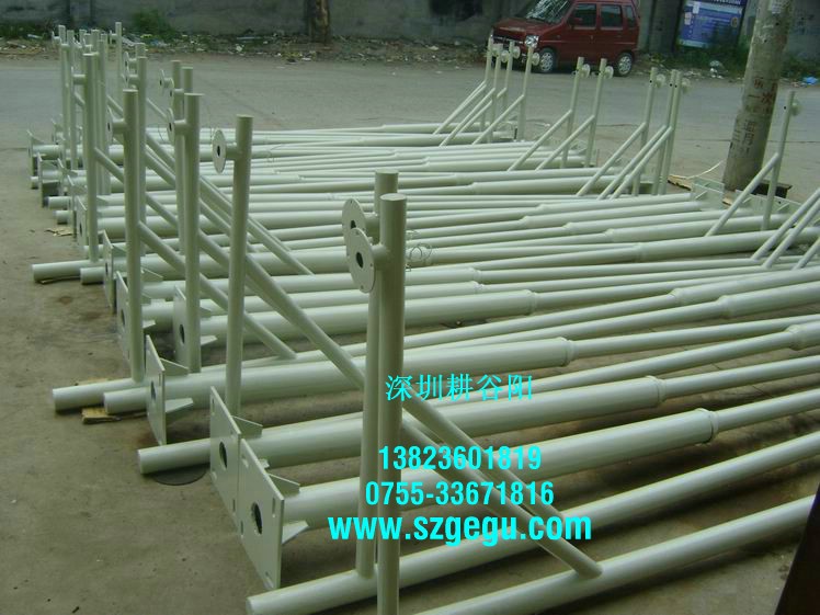 带云台监控立杆、室外监控杆