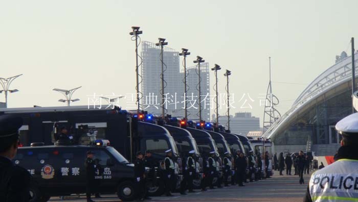 车载应急监控照明升降系统 车载应急升降监控设备