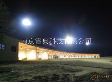 球场升降照明设备 升降灯杆  户外伸缩照明设备