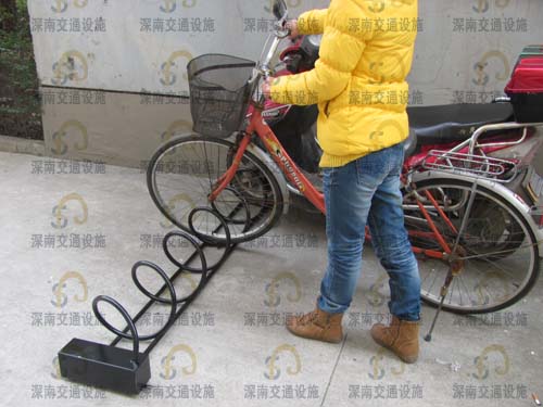 自行车摆放架【螺旋式SUS304不锈钢自行车摆放架】