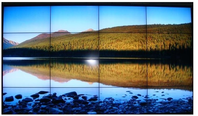 山东济南三星46寸液晶拼接墙