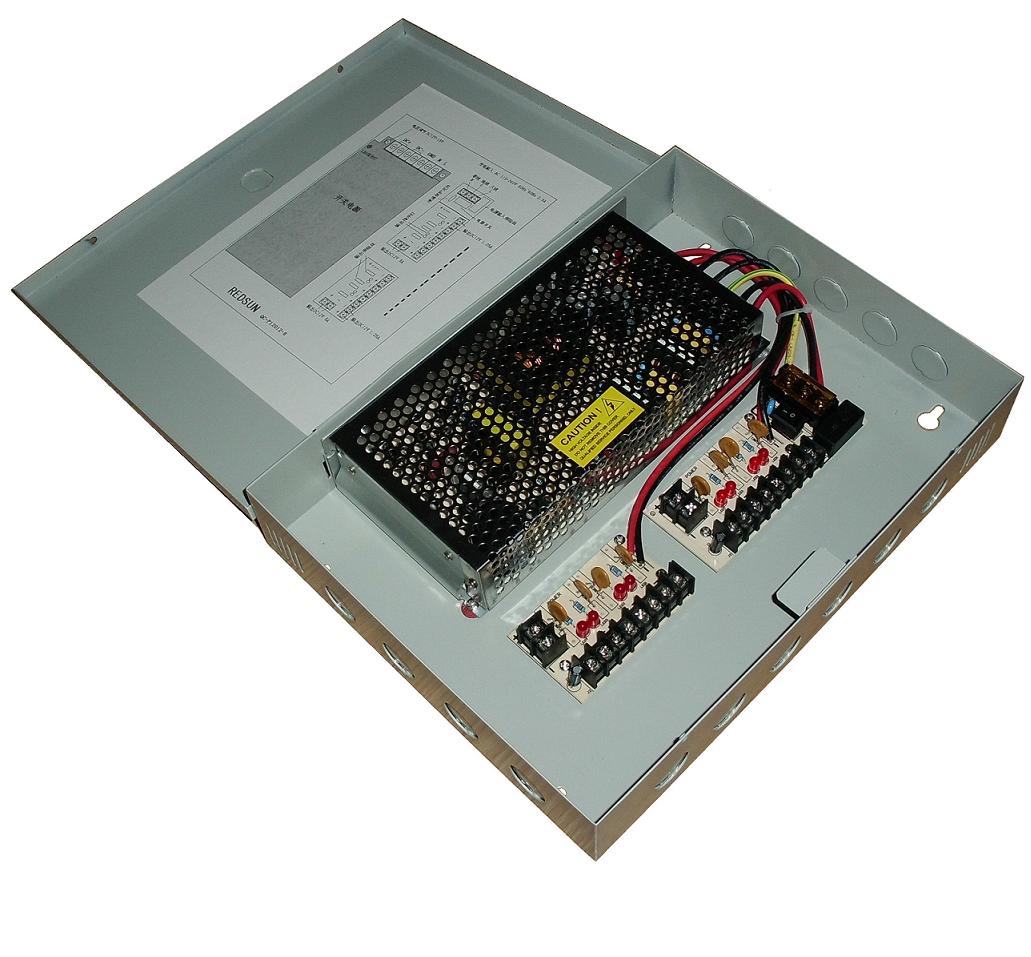 8路摄象机集中电电源